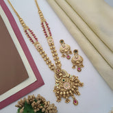 Buy Vaani Crystal Necklace Set For Women Online | Roodap